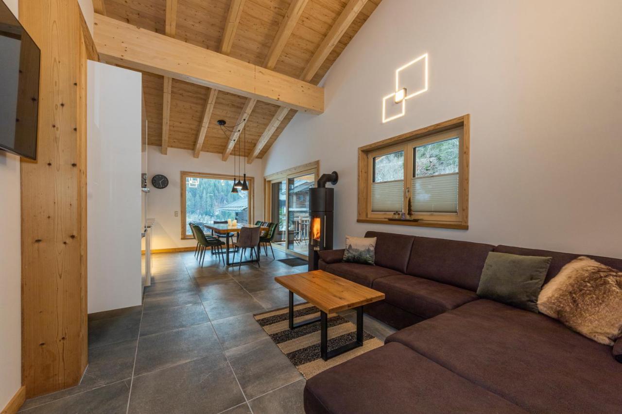 Chalet Glemmtal - Haus Bergblick Viehhofen Exteriör bild
